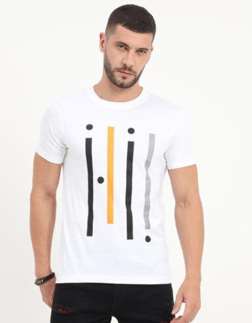 Regular Fit Striped Crew-Neck T-Shirt