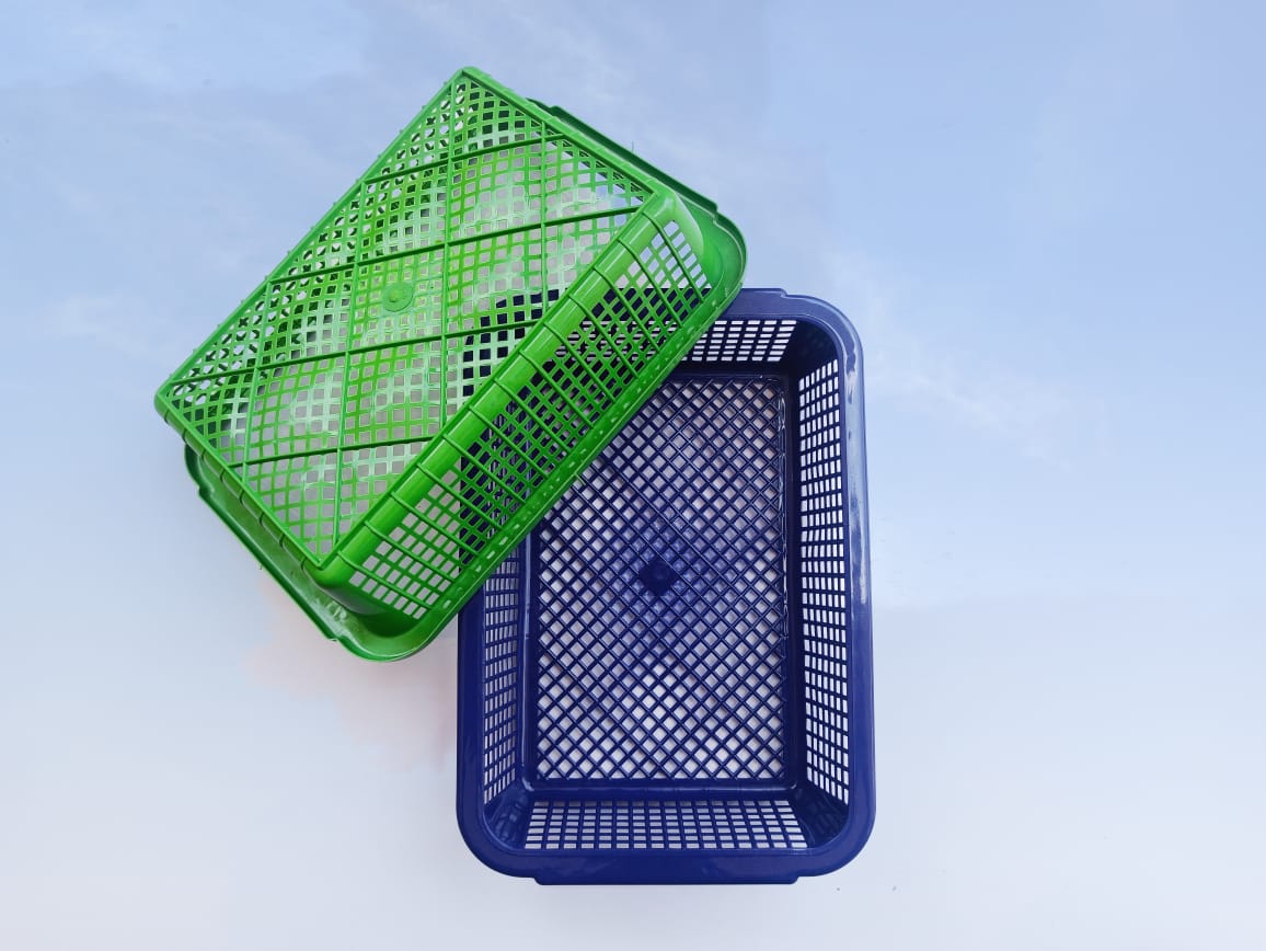 Multipurpose Premium Plastic Basket Set of 6 (23x16cm)