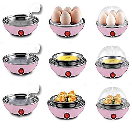 Egg Boiler Poicher Compact Stylish Electric Egg Cooker