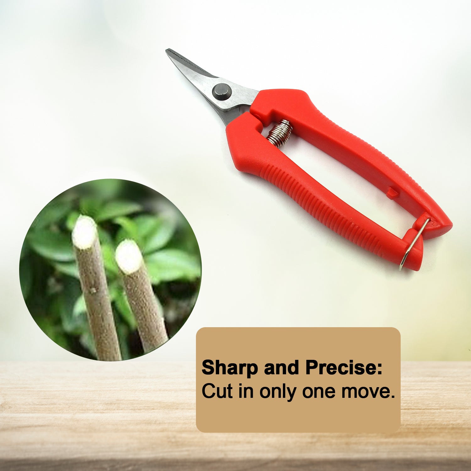 9135 Heavy Duty Stainless Steel Wire Cutter Nonslip Trimming Scissors Durable Not Easy To Wear For Gardening Pruning Of Fruit Trees Flowers And Plants