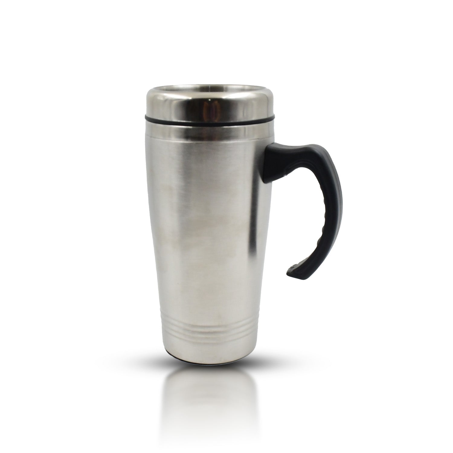 Stainless Steel Coffee Mug (1 Pc  With Lid  Handle)