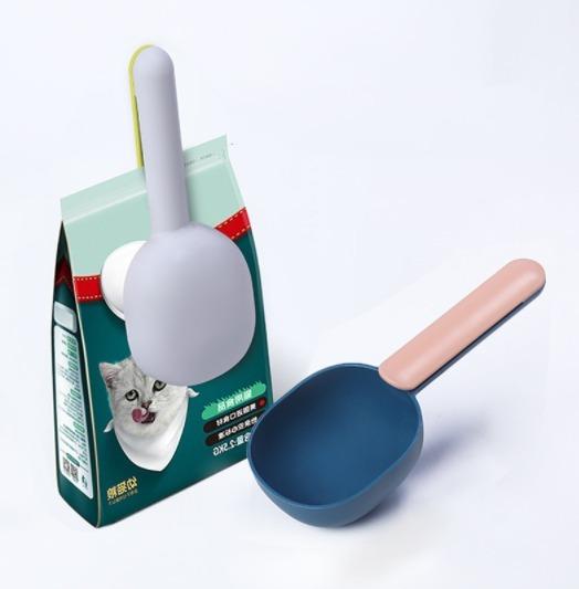 2557 Handle Clip Function Design Abs Food-grade Materials Pet Food Shovel