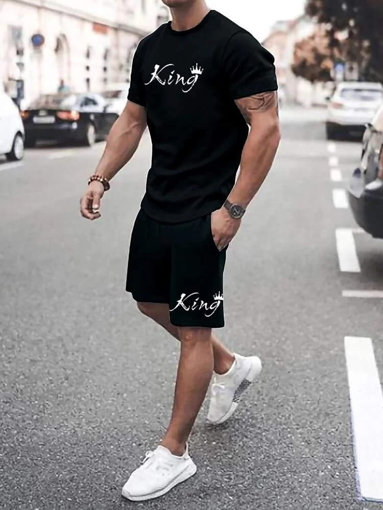 King Track Suit ( Black )