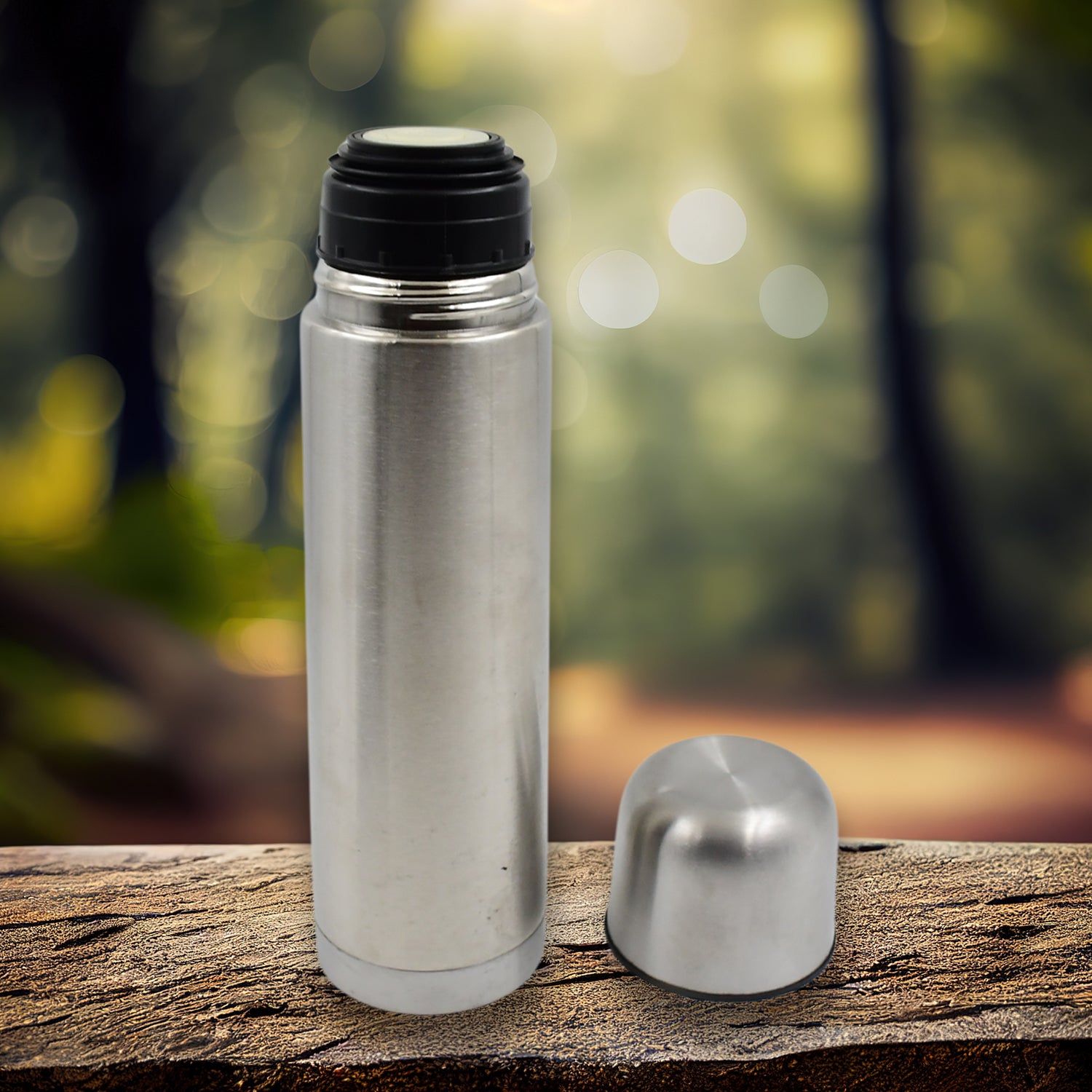 Vacuum Stainless Steel Double Wall Water Bottle (500 Ml Aprrox)