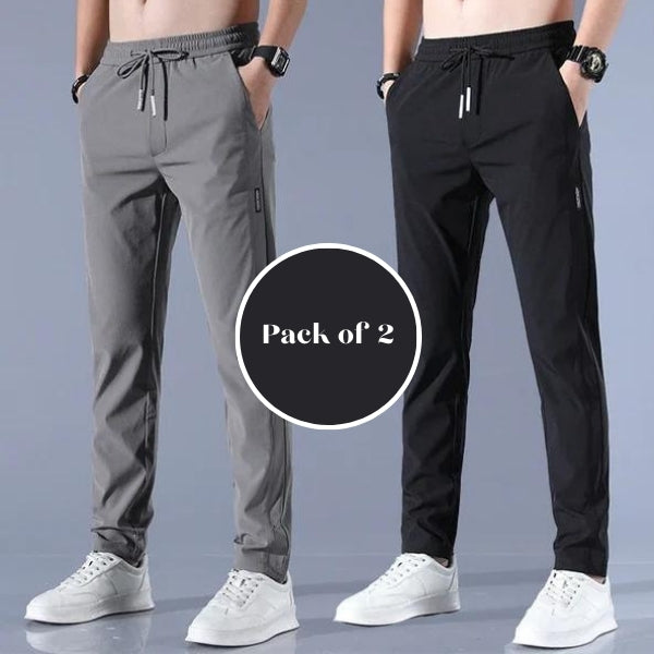 Men‘s Fast Dry Stretch Pants ( Pack of 2 )