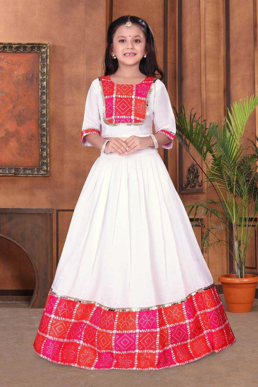 Chanderi Soft Kids Lehengas – Elegant Ethnic Wear for Girls