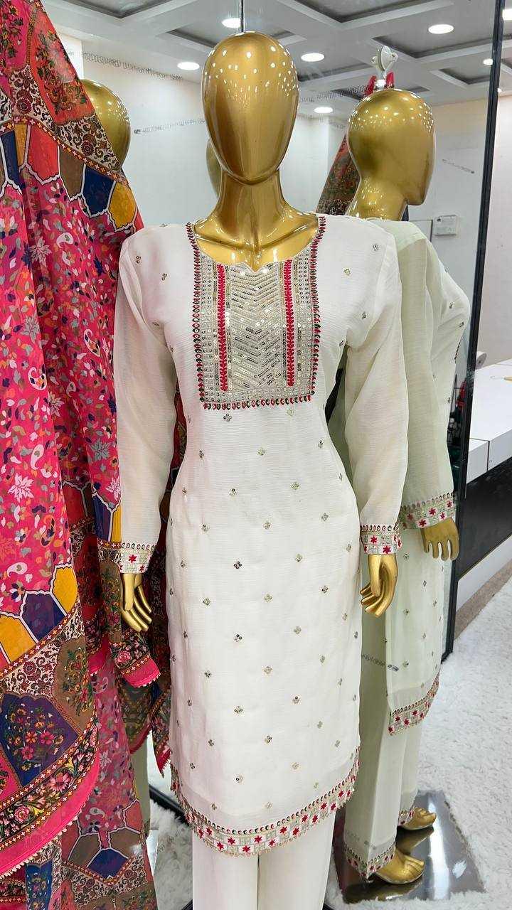 EMBROIDERY PALAZZO LADIES SILK DIWALI COLLECTIONS SUITS