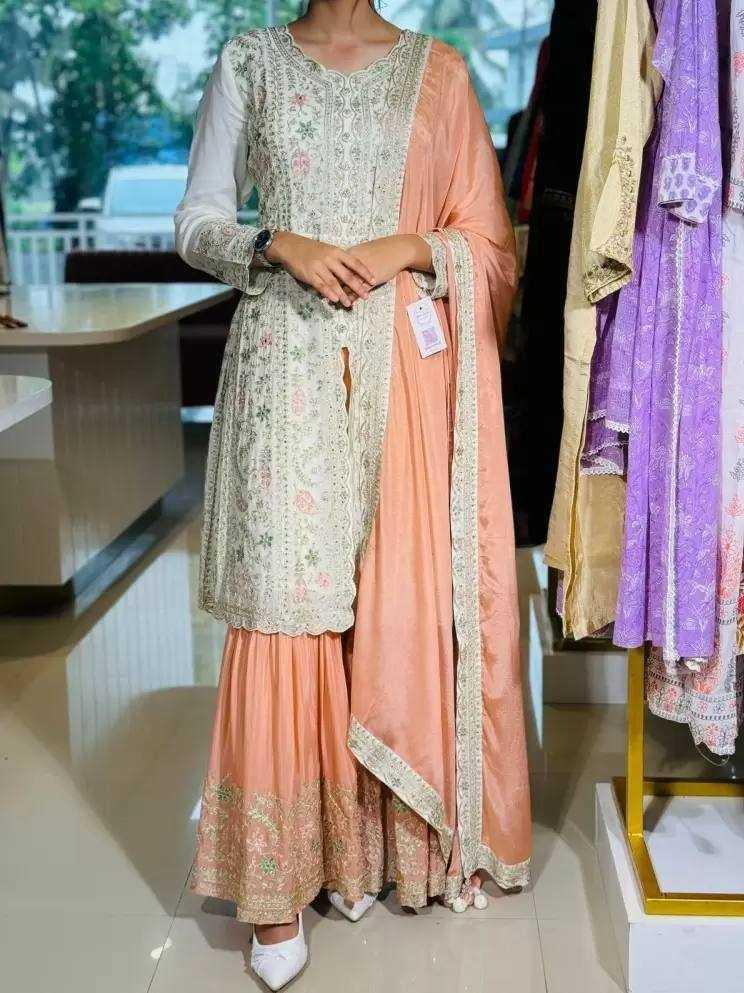 PALAZZO LADIES SILK PARTY WEAR WEDDING DIWALI COLLECTIONS SUITS