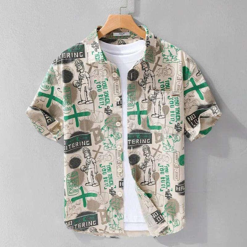 Men's Cotton Shirt printed