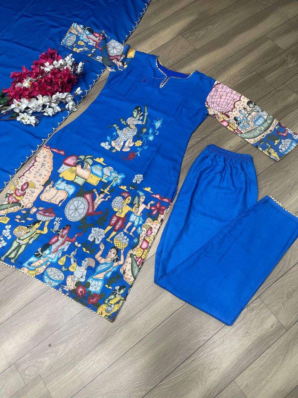 LADIES PRINTED COTTON SUITS