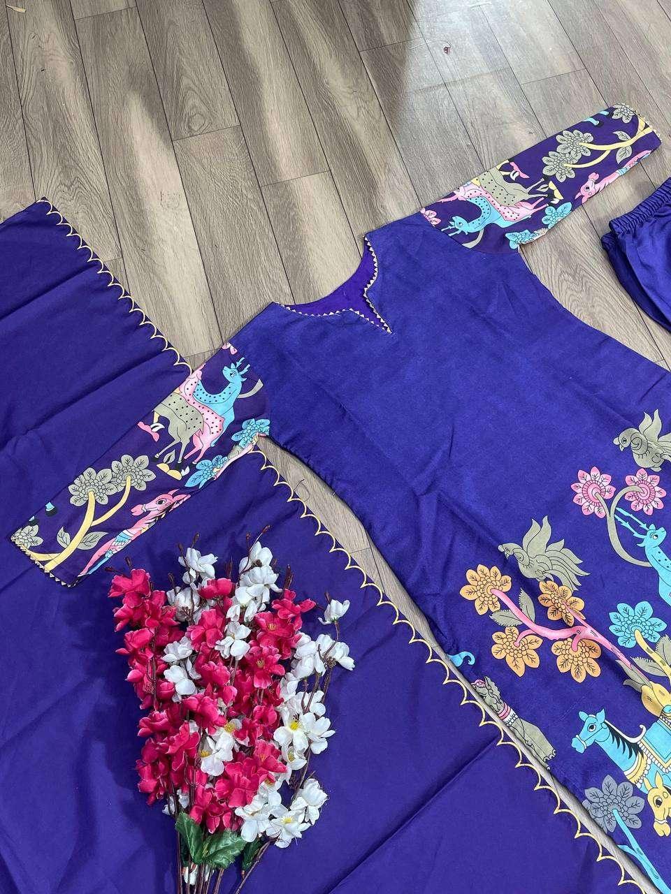 LADIES PRINTED COTTON SUITS