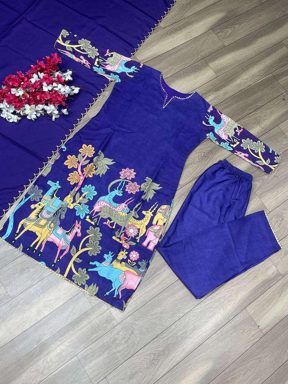 LADIES PRINTED COTTON SUITS