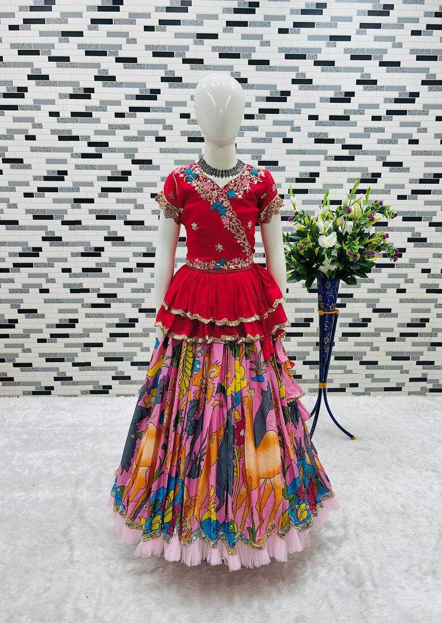 GEORGETTE KIDS LEHENGAS