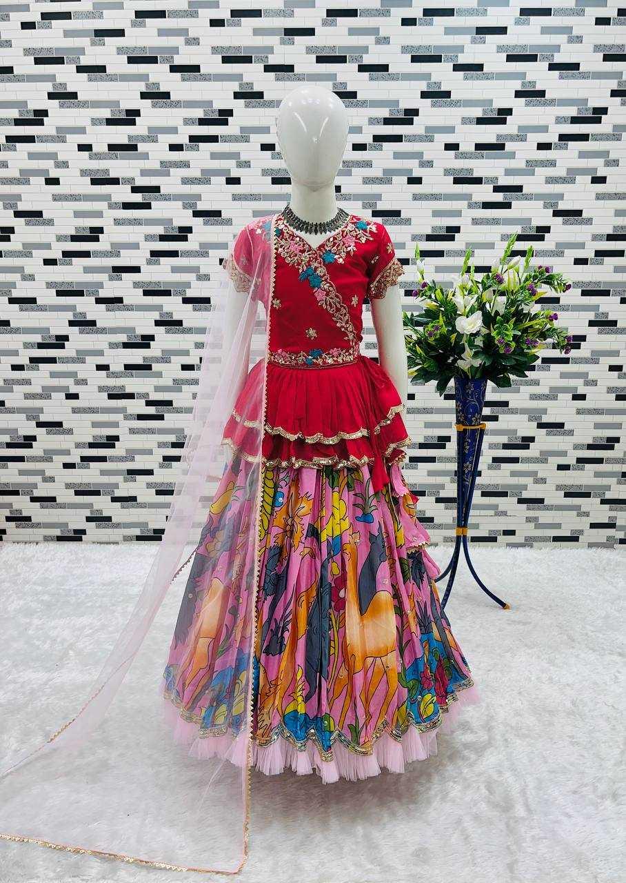 GEORGETTE KIDS LEHENGAS