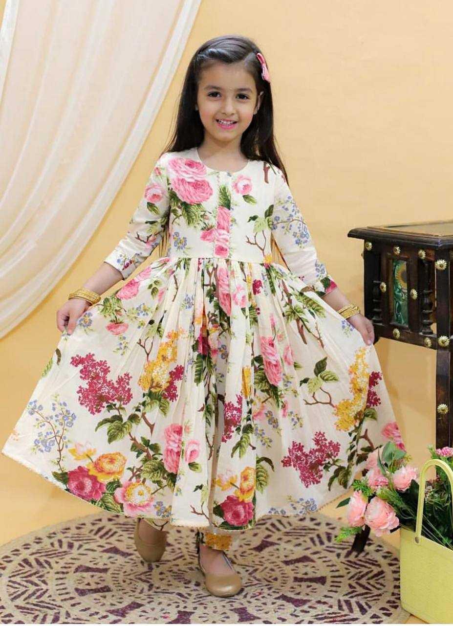 GEORGETTE KIDS GOWNS