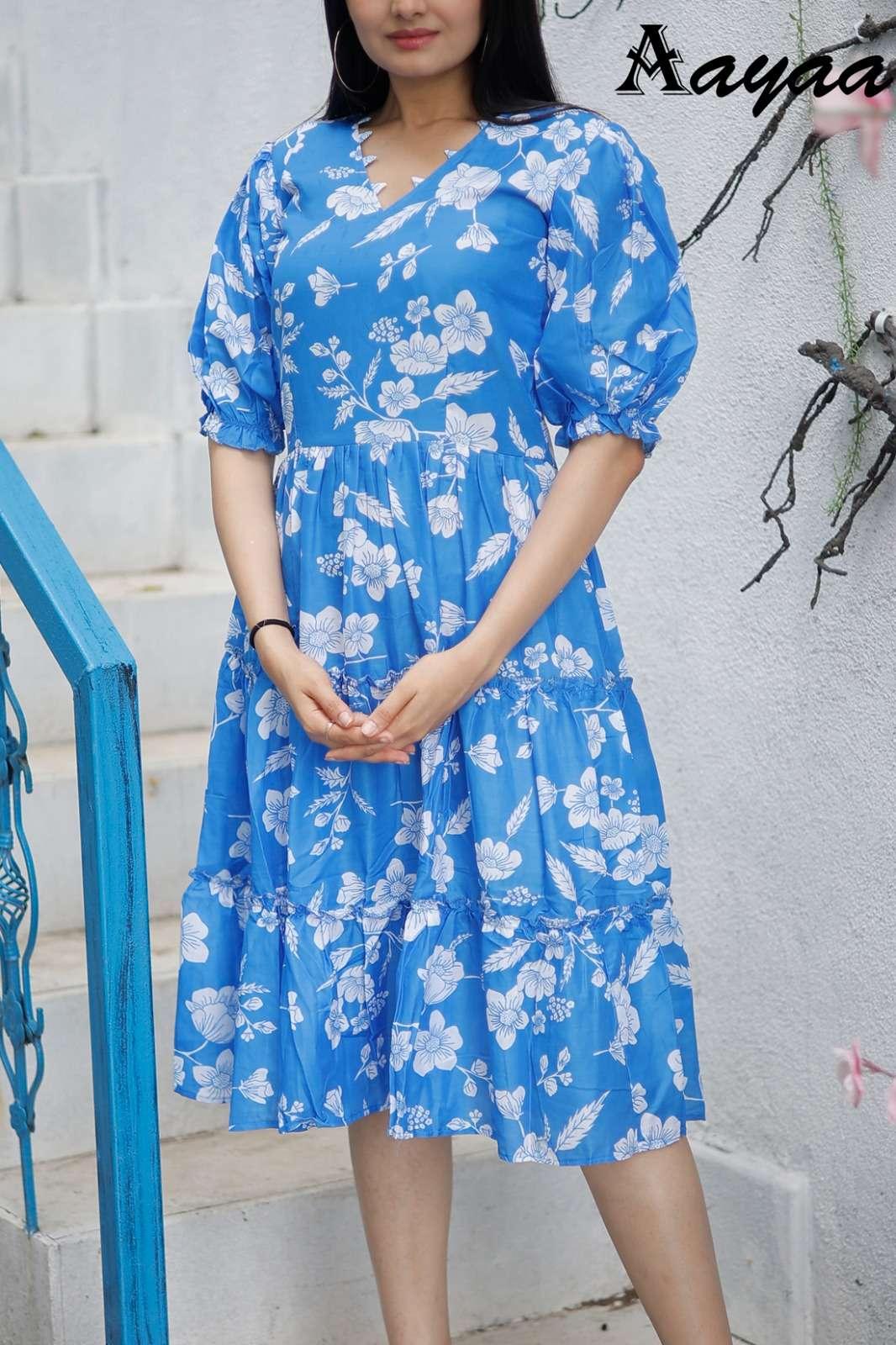 PARTY WEAR PRINTED FANCY ETHNIC KURTIS