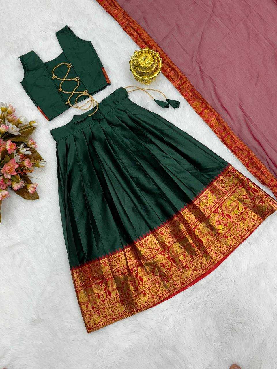 PURE SILK KIDS LEHENGAS