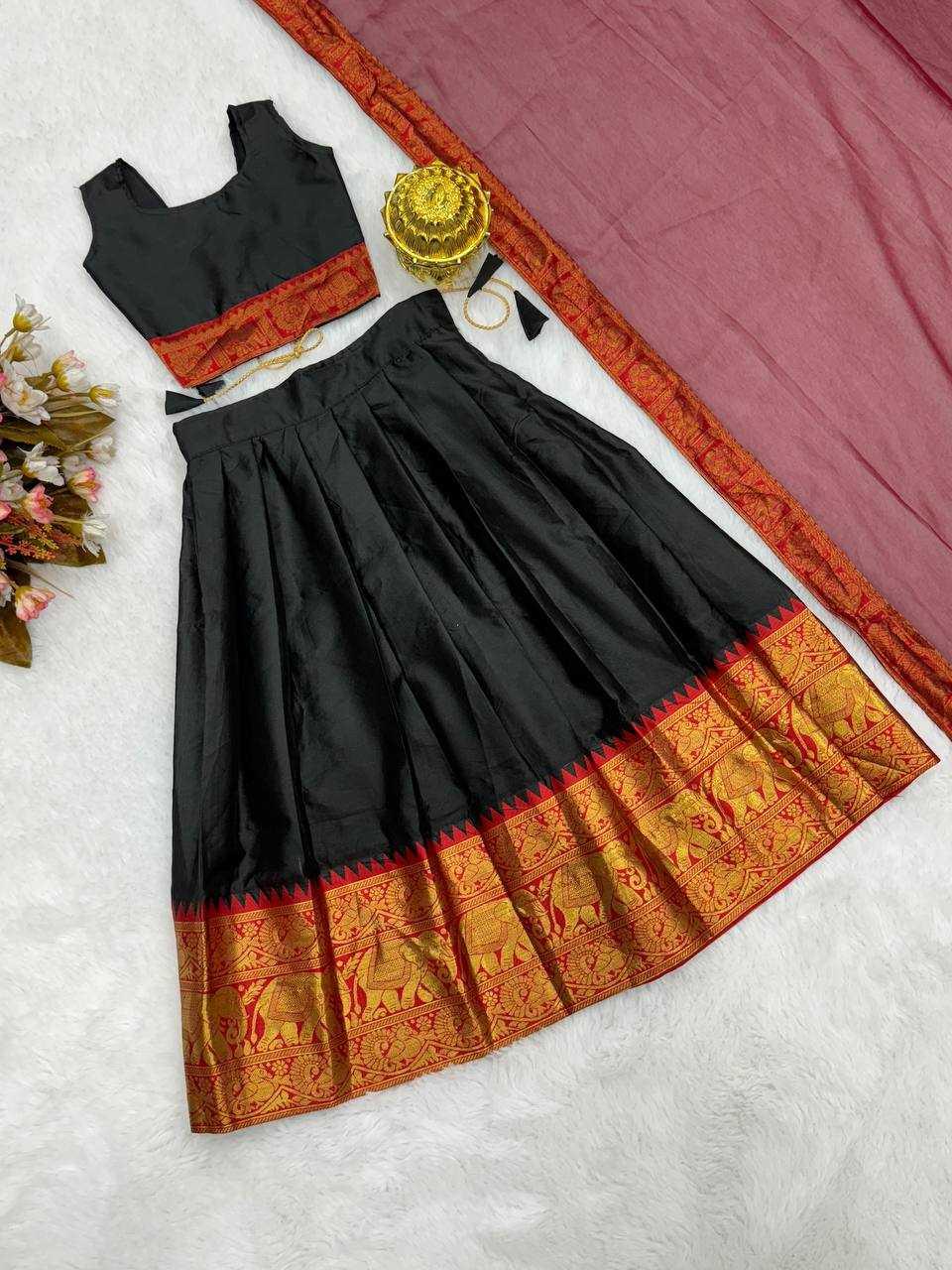 PURE SILK KIDS LEHENGAS