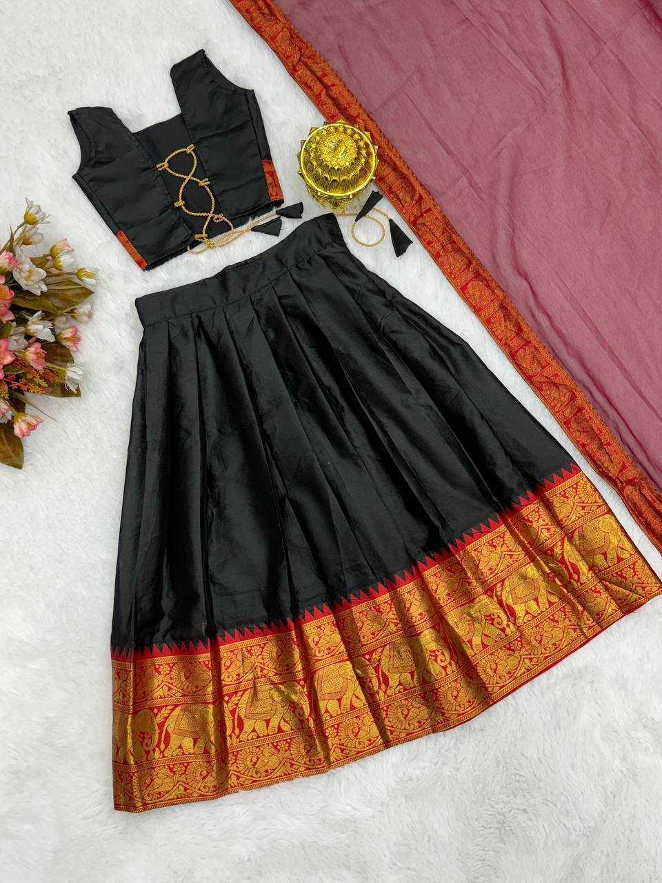 PURE SILK KIDS LEHENGAS