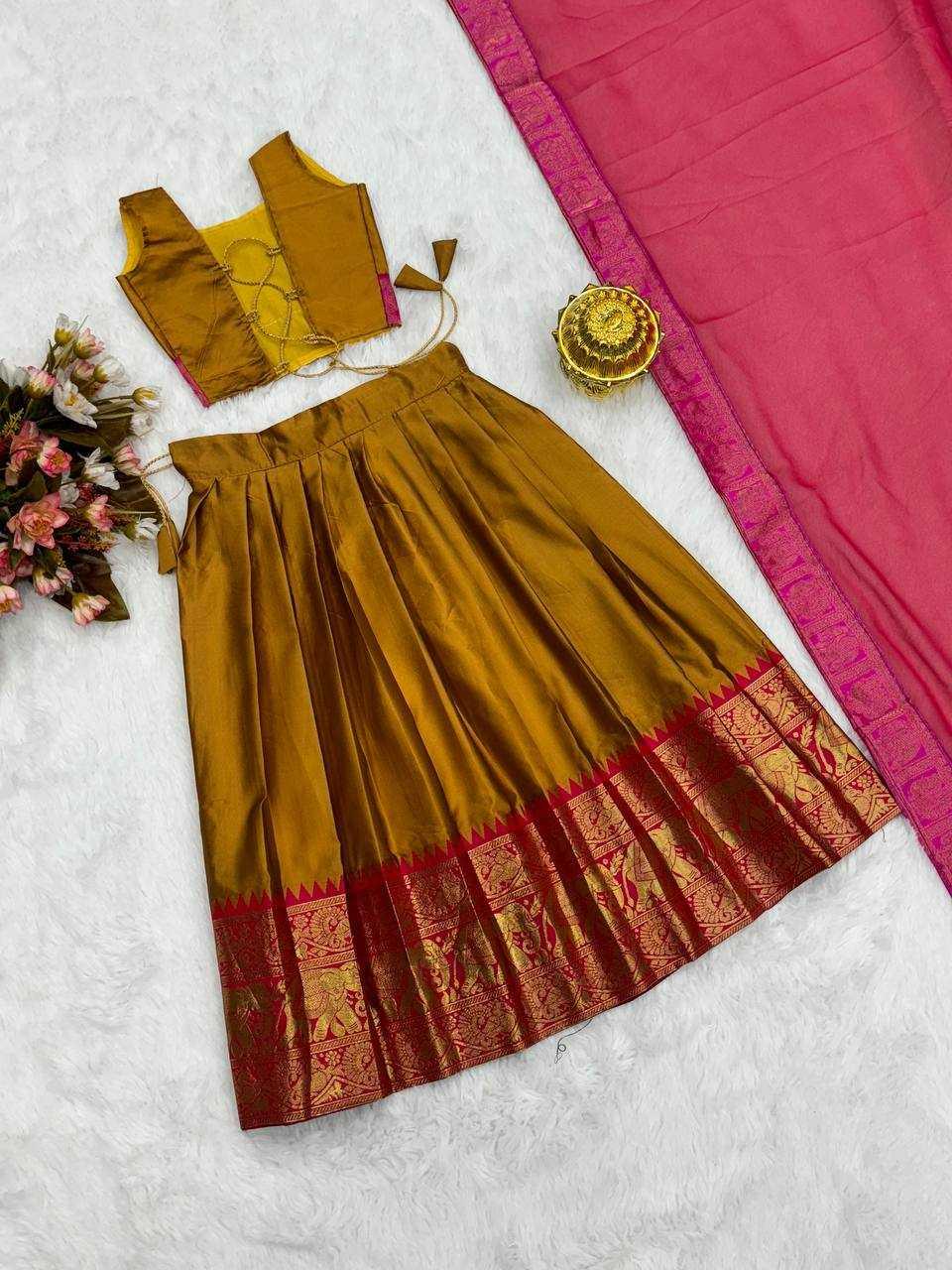 PURE SILK KIDS LEHENGAS