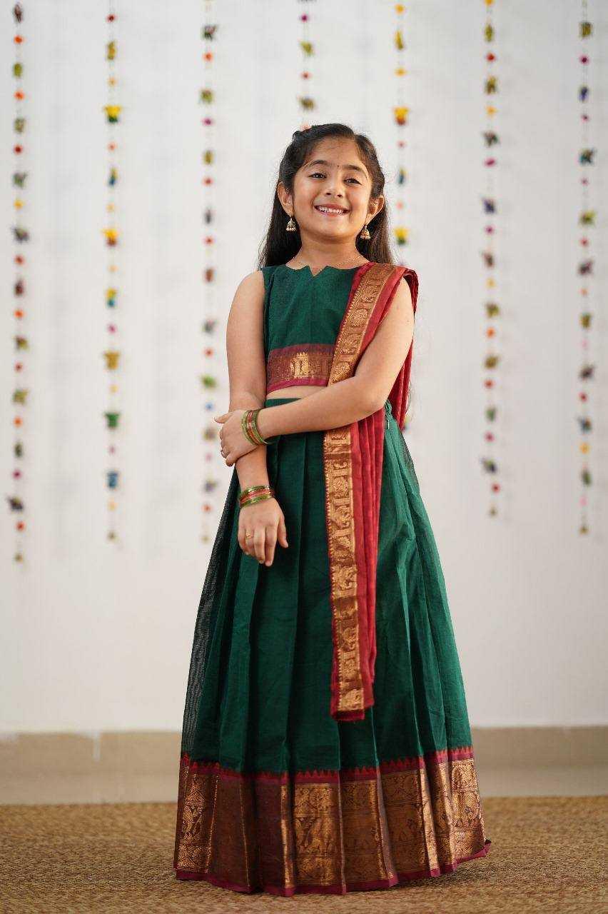 PURE SILK KIDS LEHENGAS