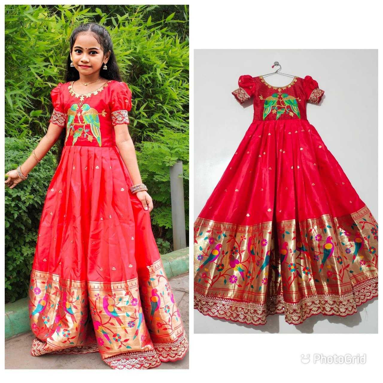 SILK KIDS GOWNS