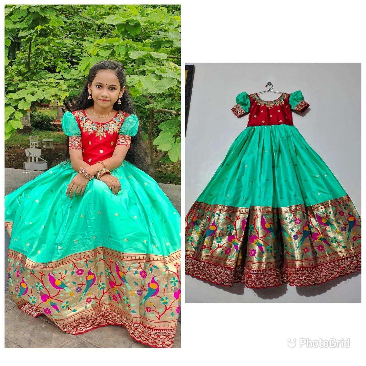 SILK KIDS GOWNS