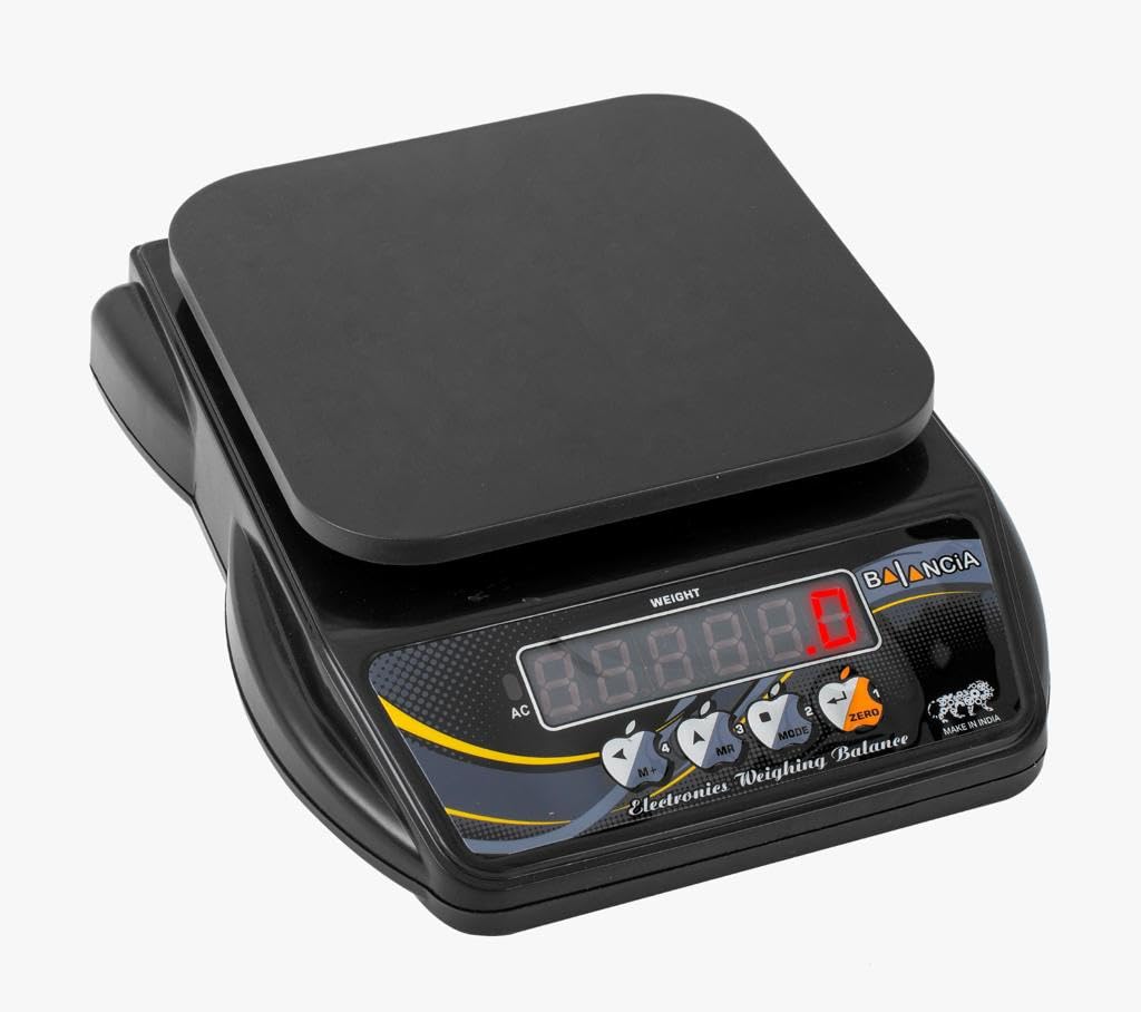 Kitchen Weighing scale with 8 hours Battery Backup and 1 Year Manufacturer, (10 Kg)