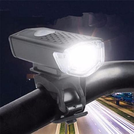 Bicycle Light, USB LED Rechargeable MTB Road Bike Front Headlight Lamp Flashlight