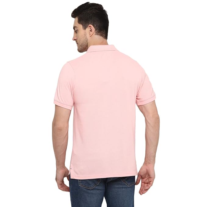 Men Solid Polo Neck Poly Cotton T-Shirt (Pack of 3) Default Title XL